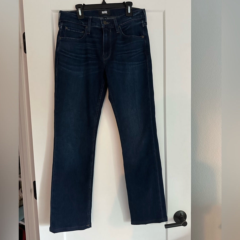 PAIGE Transcend Vintage Normandie Straight Jean
